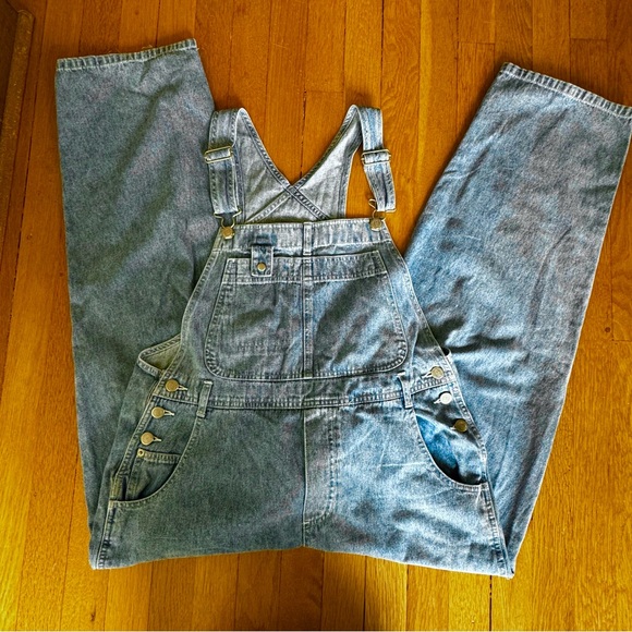 Crossroads Women's Denim Overalls - size M 100% Cotton - Picture 5 of 9